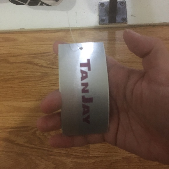 Tan Jay size L black and white 3/4 sleeve topper - Picture 2 of 6